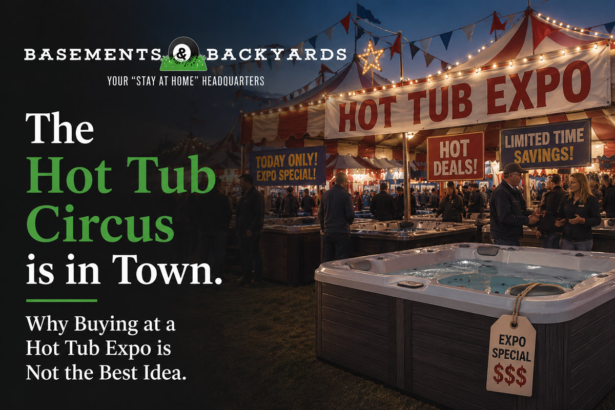 The Hot Tub Circus is in Town. Why Buying at a Hot Tub Expo is Not the Best Idea.