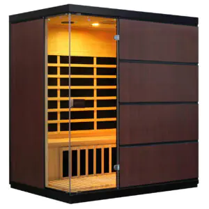 Sirona 4-Person Hemlock Infrared Sauna