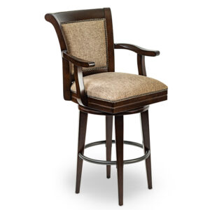 Deluxe Bar Stool With Back