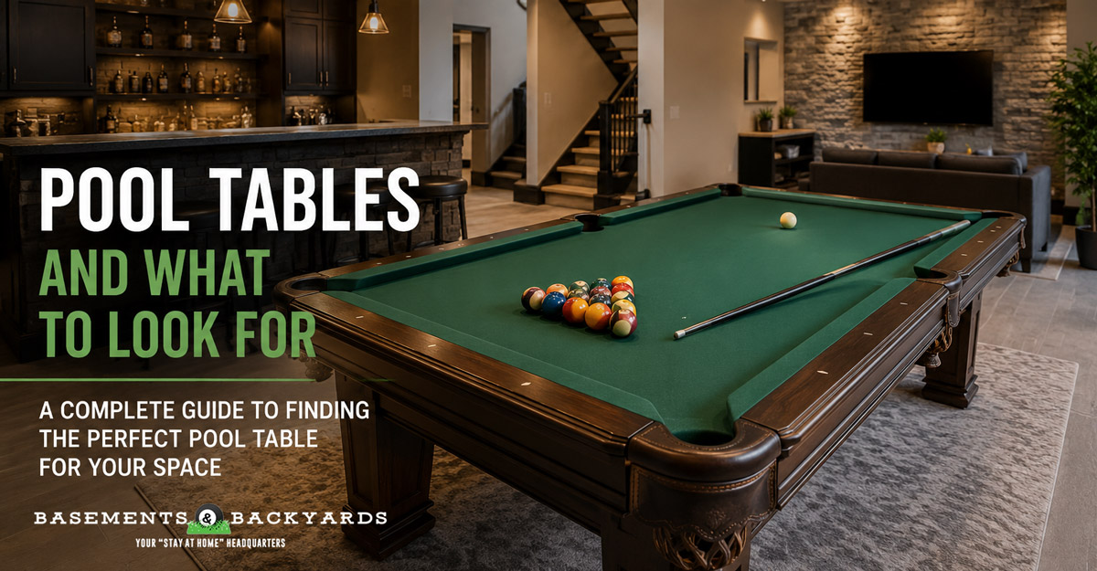 Pool Tables and What to Look For