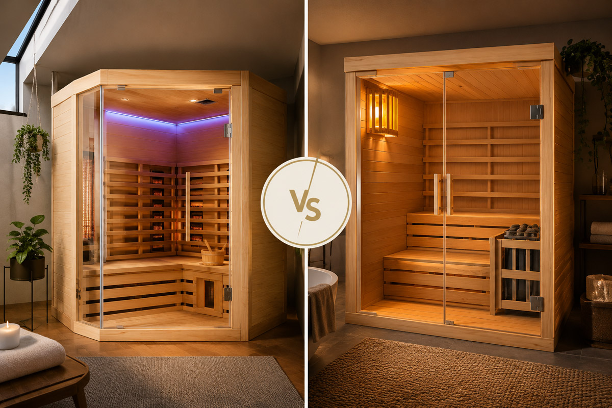 Infrared Sauna vs. Traditional Sauna